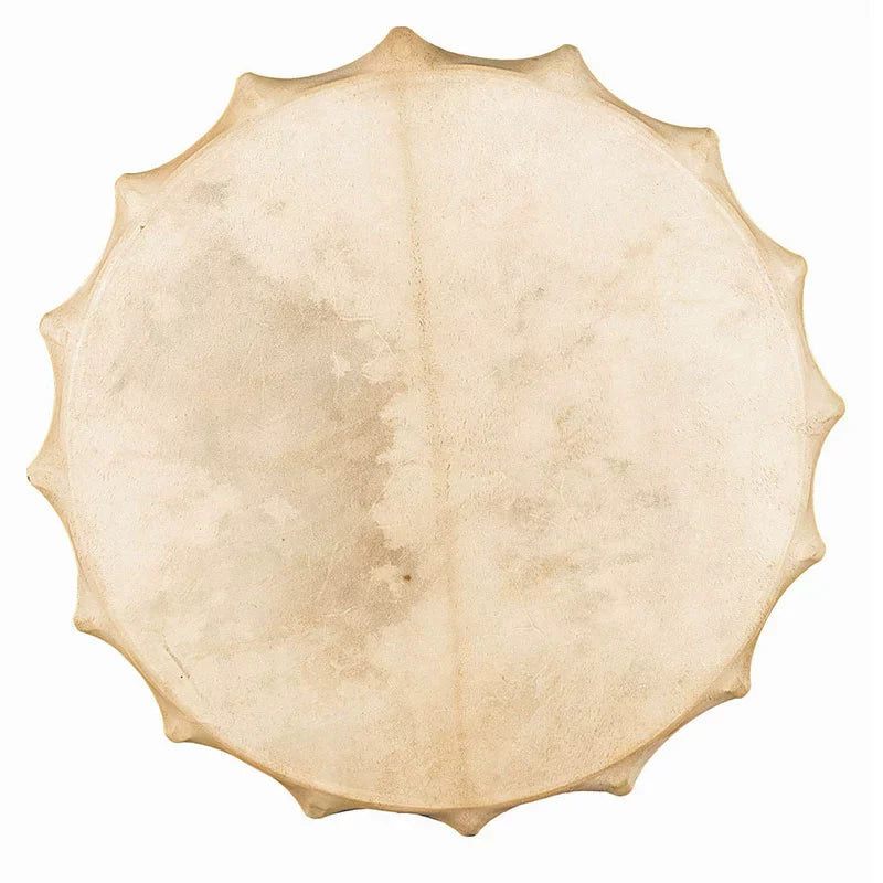 Tambour à cadre chamanique Yakut fait main de 22,5 pouces