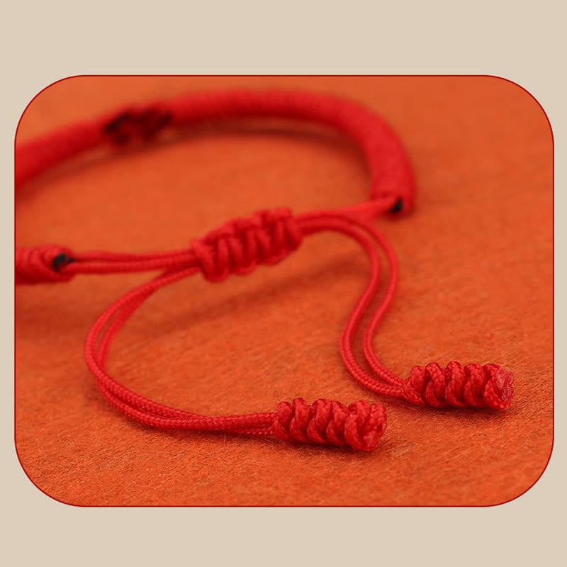 Unisex Tibetan Red String Protection Bracelet for Luck
