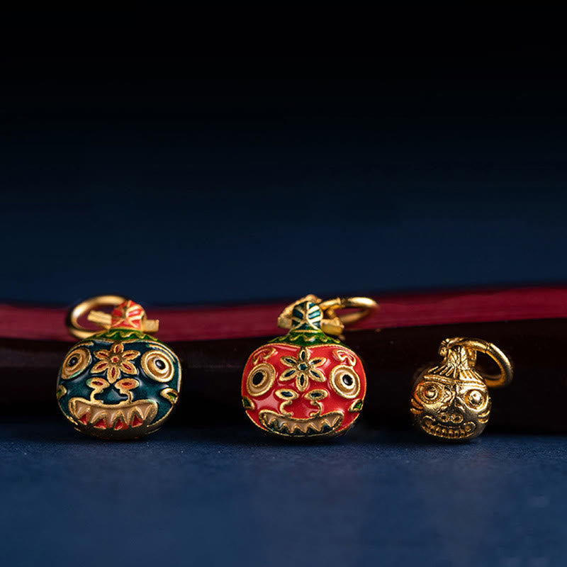 Porte-clés porte-bonheur de la famille des bêtes avaleuses d'or pour la richesse spirituelle