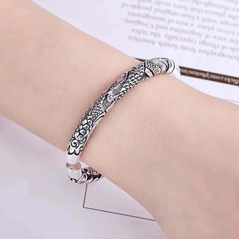 Bracelet dragon réglable pour la chance et la protection