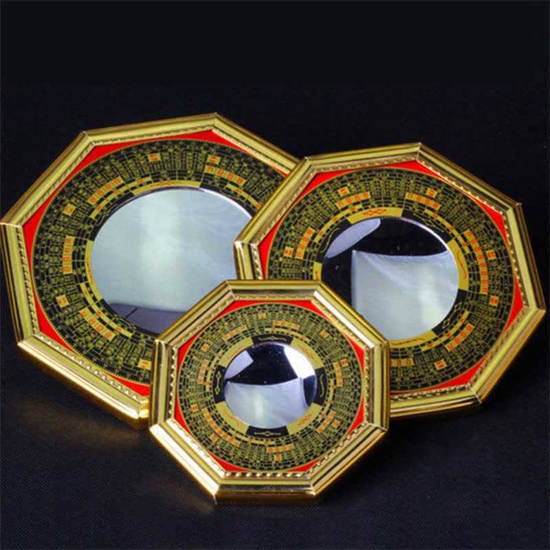 Feng Shui Bagua Map Mirror for Balance & Harmony | Wall Art