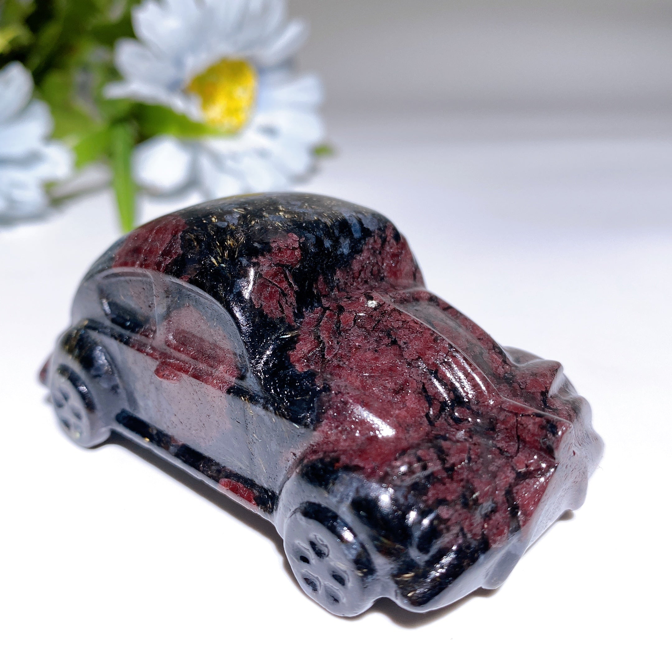 Figurine en cristal sculptée de 3,1 pouces pour l'énergie de guérison