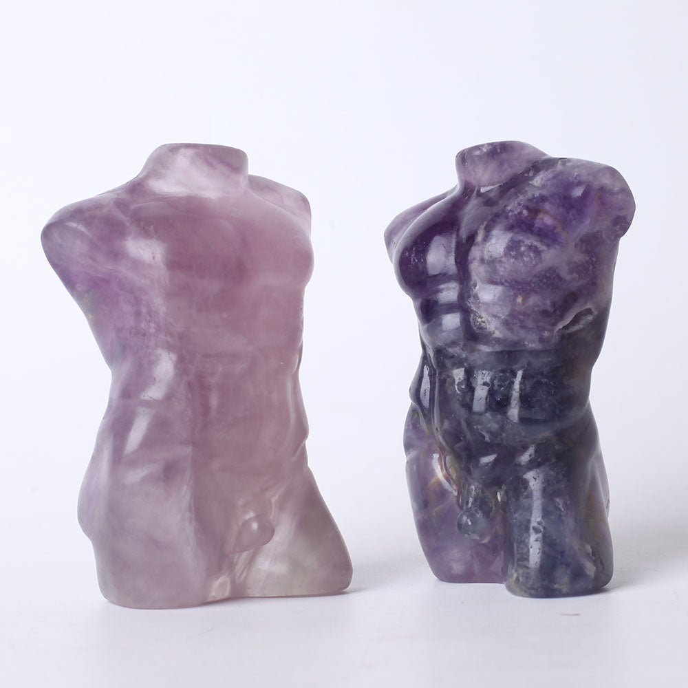 3.2 Inch Fluorite Crystal Figurine for Healing Energy
