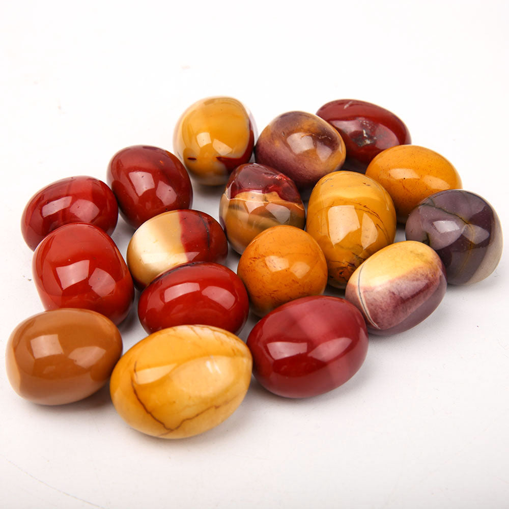 Pierres roulées en mookite de 3 à 4 cm pour la guérison et l'énergie