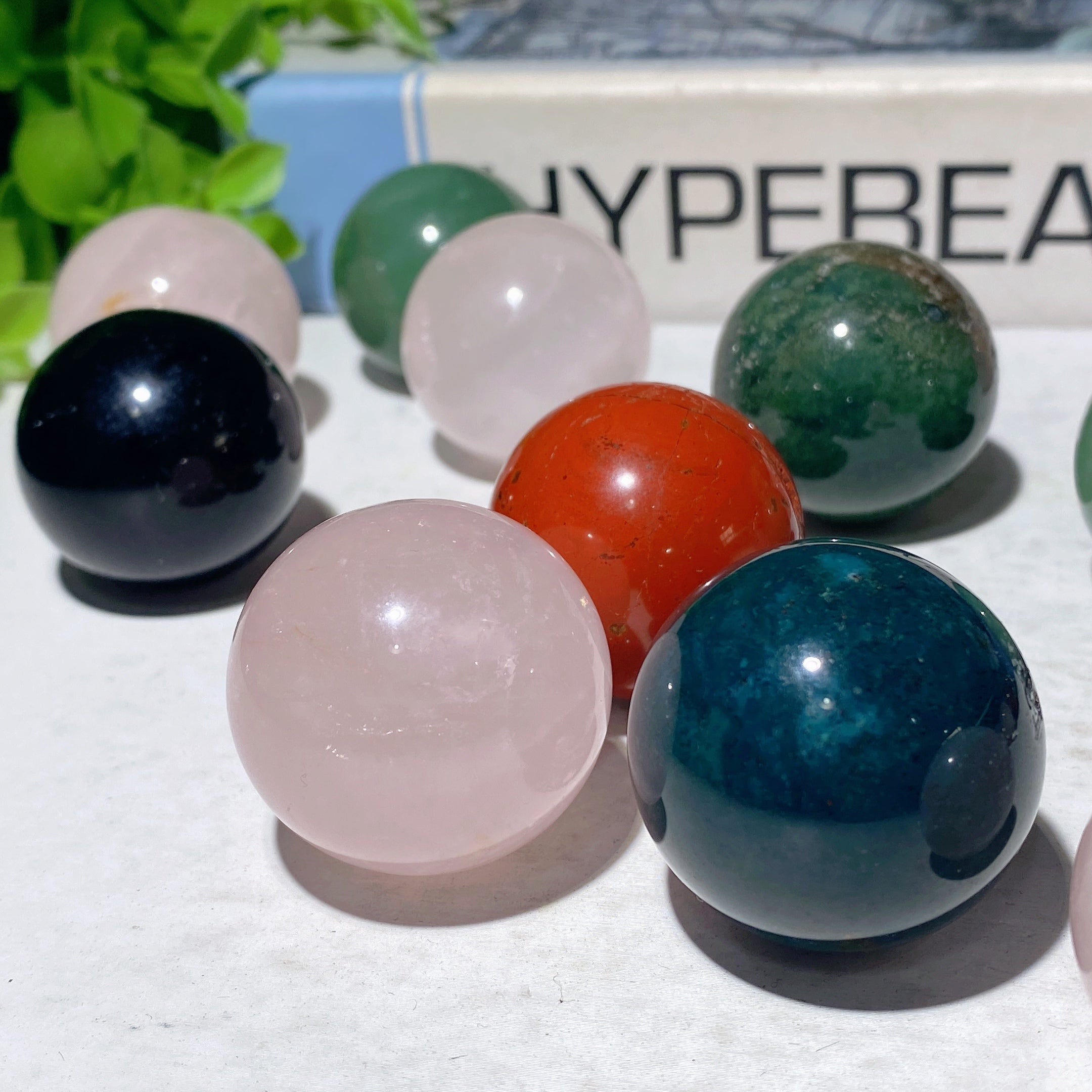 30mm Mixed Crystal Healing Sphere for Energy Balance