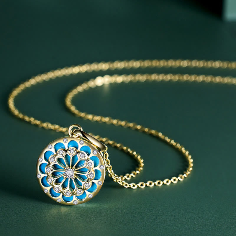 Collier de protection turquoise | Pendentif en argent sterling 925