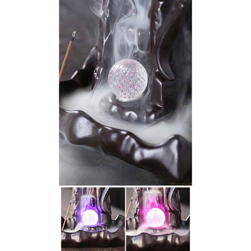 Nordic Dragon Ceramic Backflow Incense Burner | Meditation