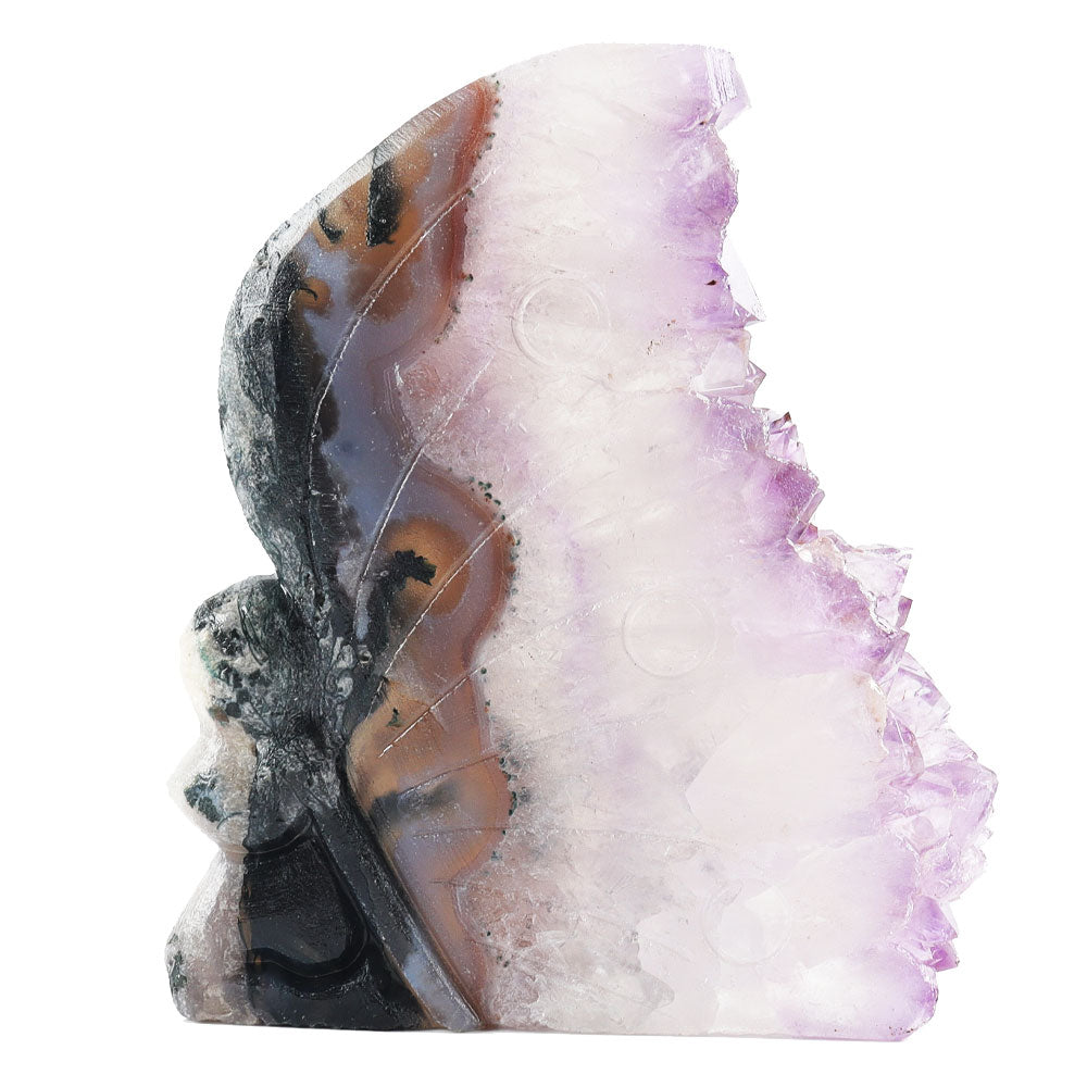 Amas de cristal d'améthyste de 4 pouces pour la guérison