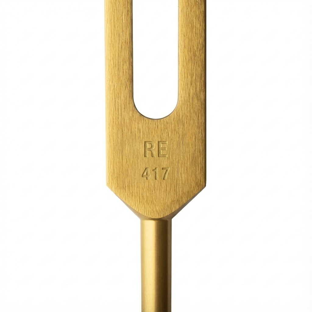 Ensemble de diapasons à résonance longue avec étui et percuteur, thérapie sonore