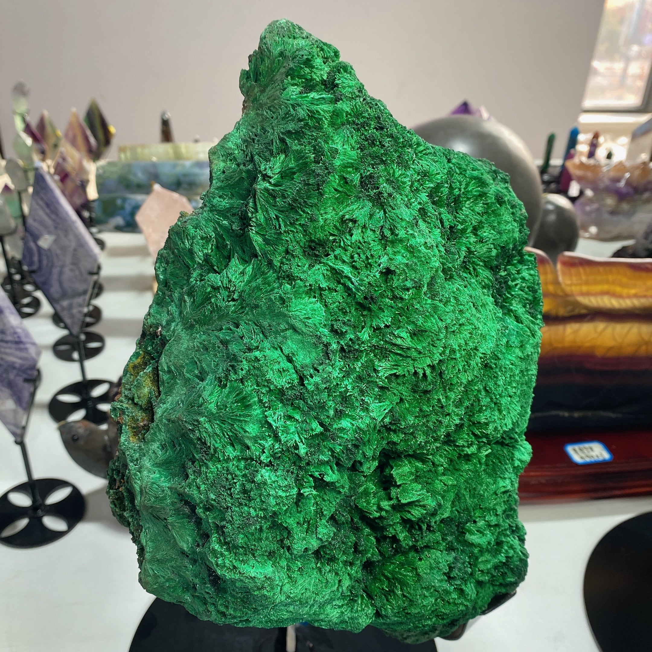 42cm Large Raw Malachite Crystal Specimen for Healing