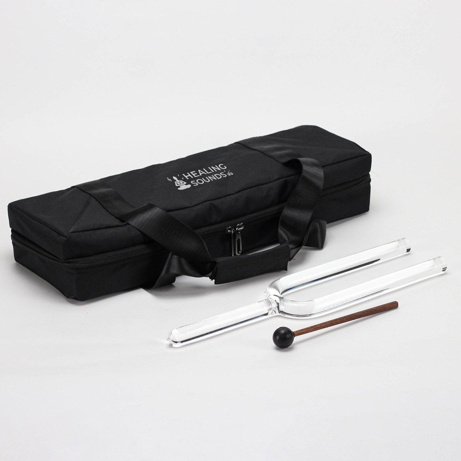 Diapason en cristal clair 432 Hz pour la guérison