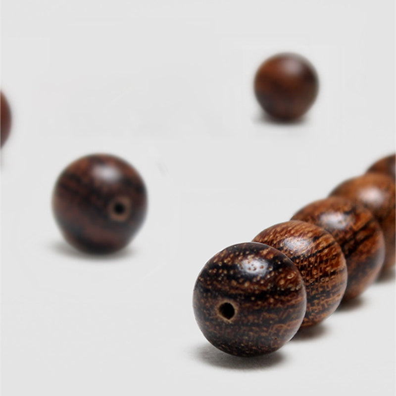 Bracelet Mala Chance Abondance en Jade et Bois de Santal 8 mm