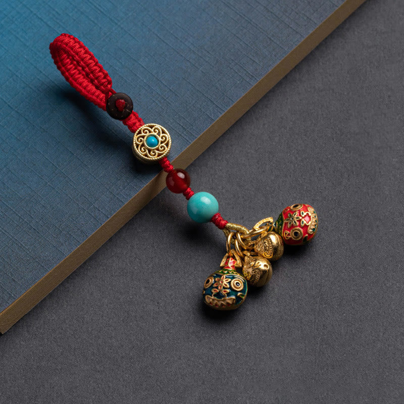 Porte-clés porte-bonheur de la famille des bêtes avaleuses d'or pour la richesse spirituelle