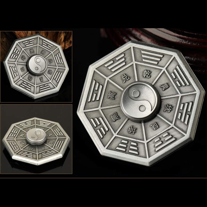 Décoration Tai Chi Fidget Spinner pour soulager le stress