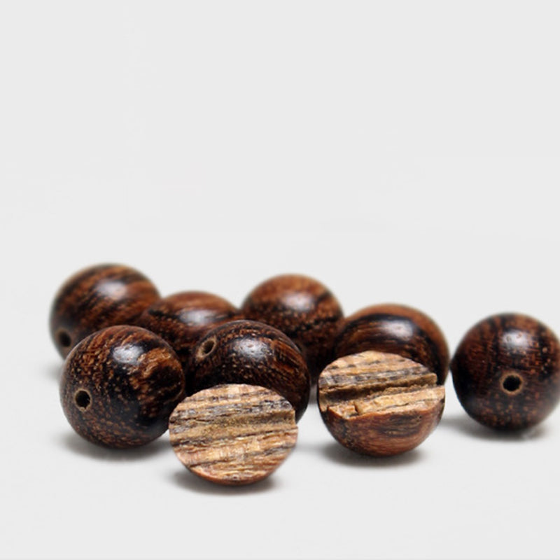 Bracelet Mala Chance Abondance en Jade et Bois de Santal 8 mm