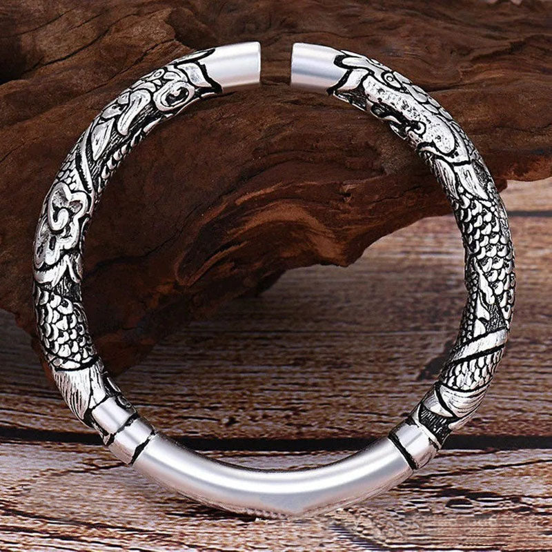 Bracelet dragon réglable pour la chance et la protection