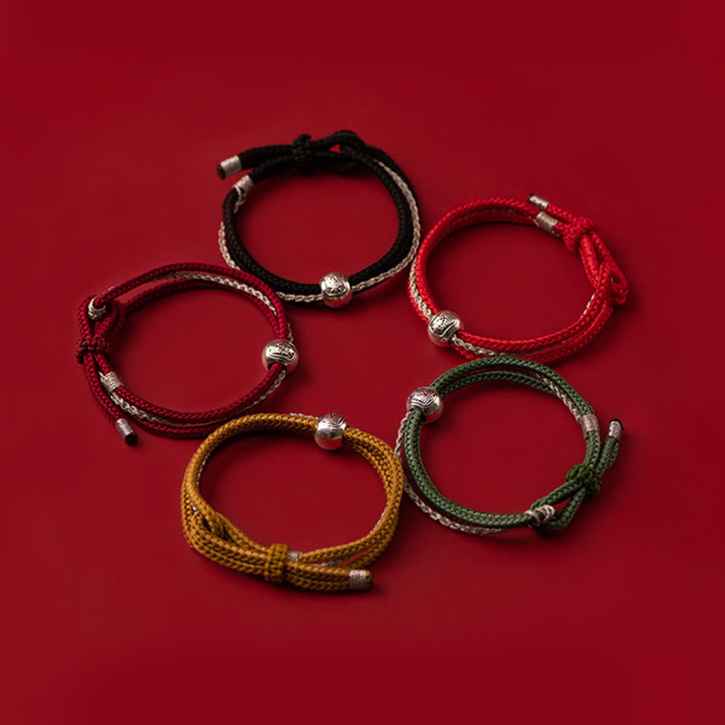 8mm Tibetan Zakiram Buddha Bracelet for Wealth & Protection