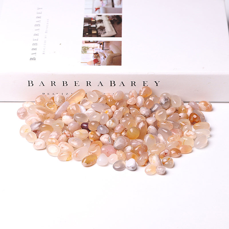 Éclats d'agate fleur de 5 à 10 mm pour la guérison et la bijouterie