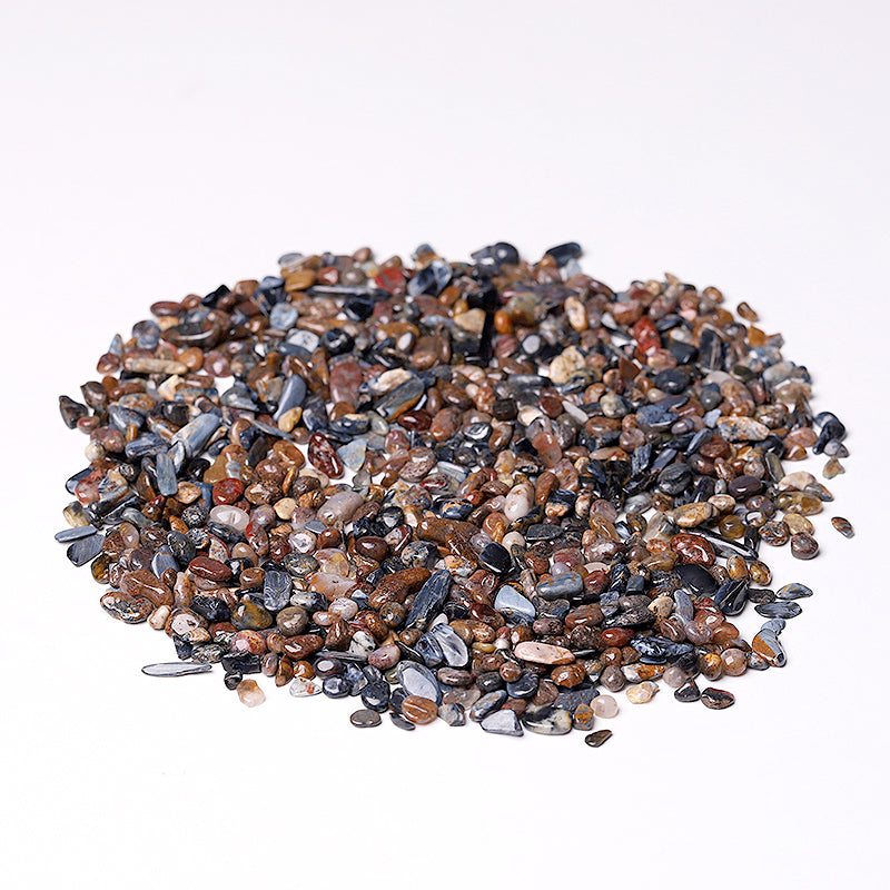 Éclats de cristal brut de jaspe Petersite de 5 à 7 mm