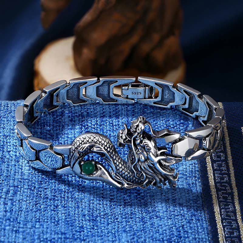 Copper Dragon Bracelet | Vintage Success & Protection