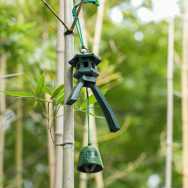 75cm Handmade Auspicious Iron Wall Hanging Chime Bell