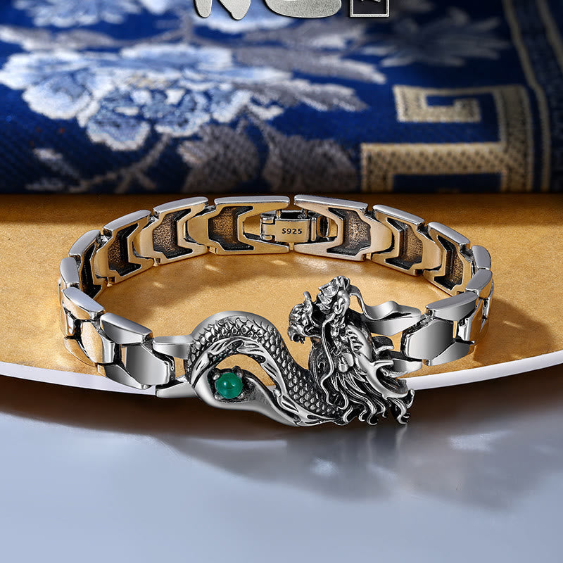 Copper Dragon Bracelet | Vintage Success & Protection