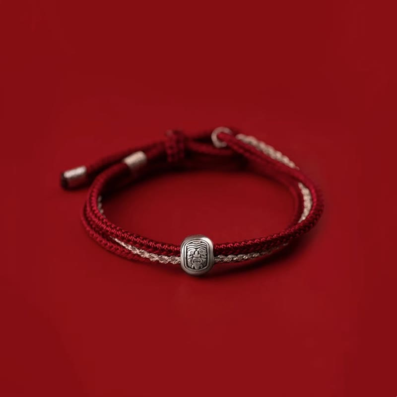 8mm Tibetan Zakiram Buddha Bracelet for Wealth & Protection