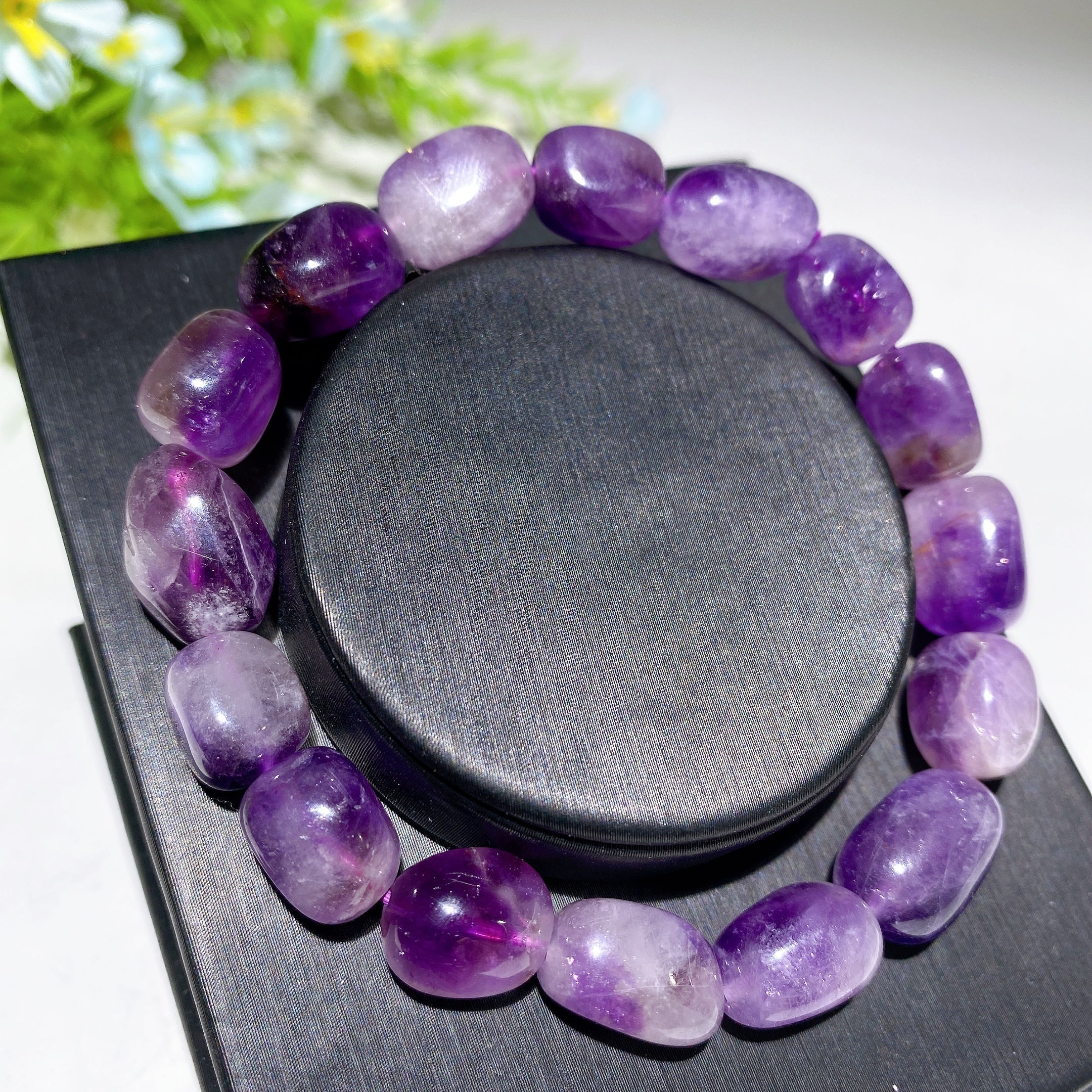 6-12mm Mixed Crystal Healing Bracelet for Spiritual Balance