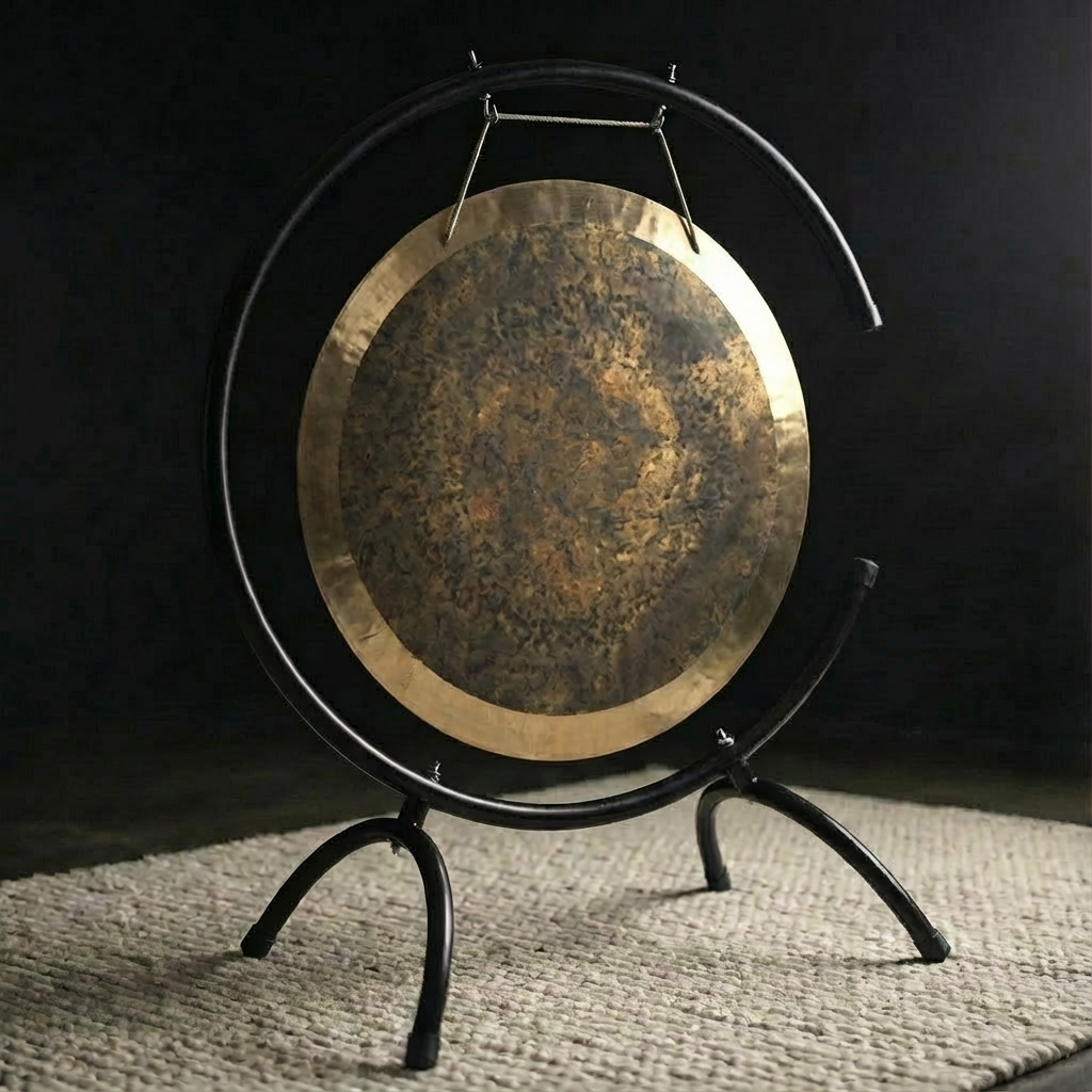 Gong à vent Eclipse de 6 à 52 pouces, instrument de méditation
