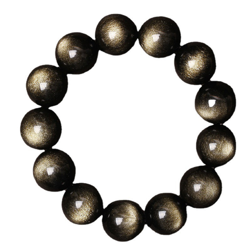Obsidian Bracelet 8mm for Purification and Grounding