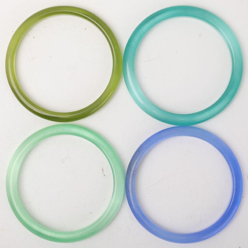 Bracelet spirituel œil de chat de 63 mm pour l'énergie de guérison