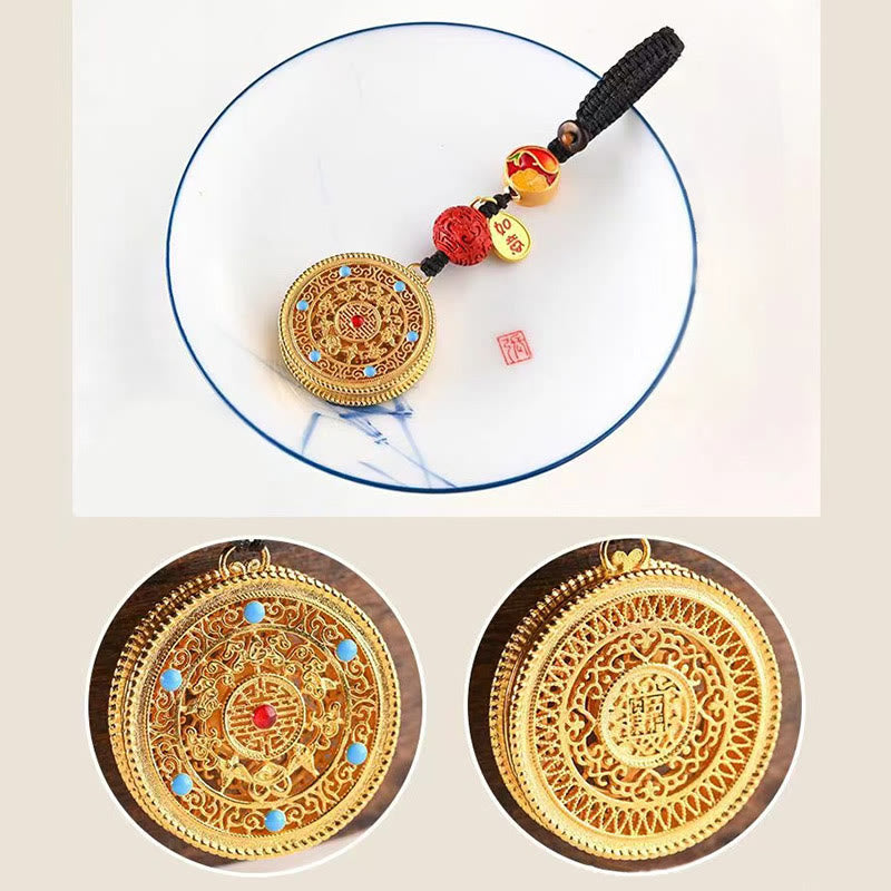 Porte-clés porte-bonheur Ruyi Fu | Bijou spirituel