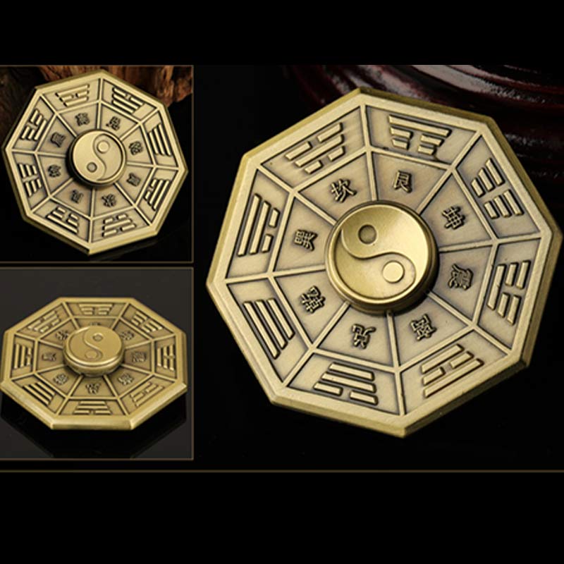 Décoration Tai Chi Fidget Spinner pour soulager le stress