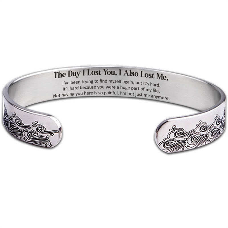 Bracelet spirituel commémoratif en acier titane pour la guérison