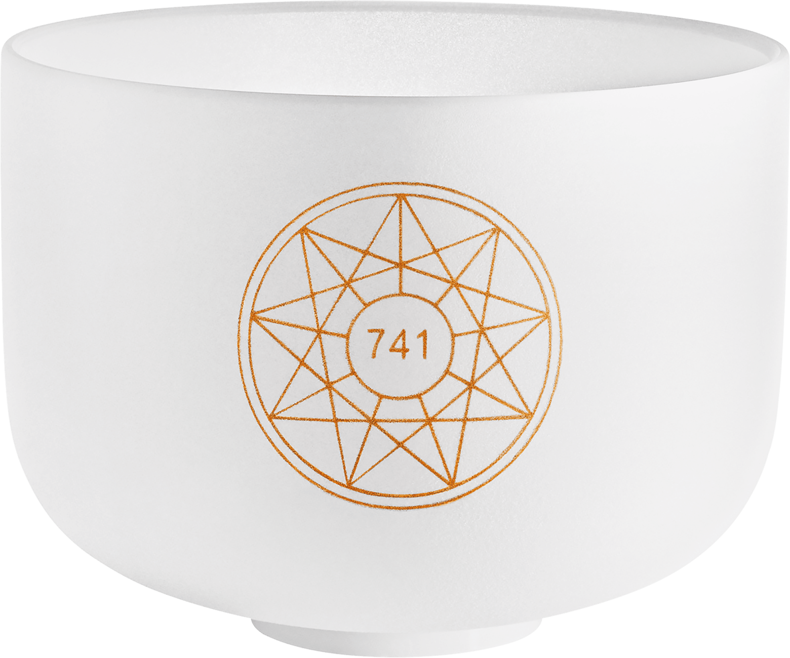 741 Hz Solfeggio 10 Inch Crystal Singing Bowl - Intuition & Expression