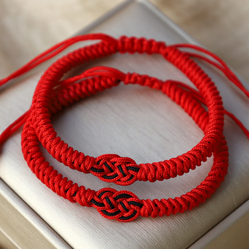 Unisex Tibetan Red String Protection Bracelet for Luck