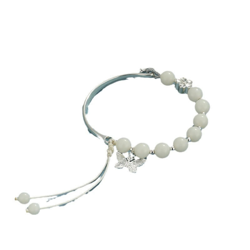 Bracelet Bodhi Seed Lotus 8 mm pour la chance et la richesse