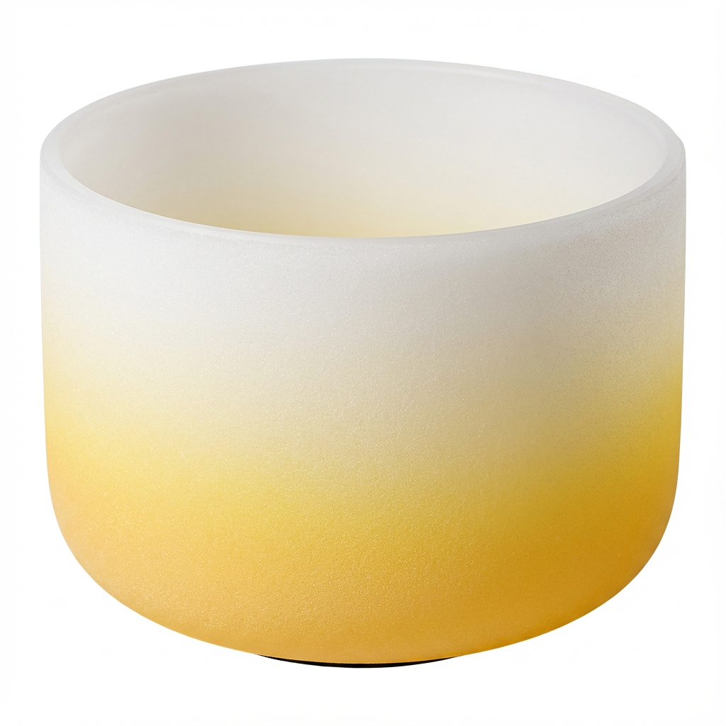 Bol chantant en cristal (note Mi) - Méditation sonore du plexus solaire