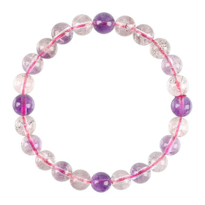 7mm Super 7 Spiritual Bracelet for Healing & Protection