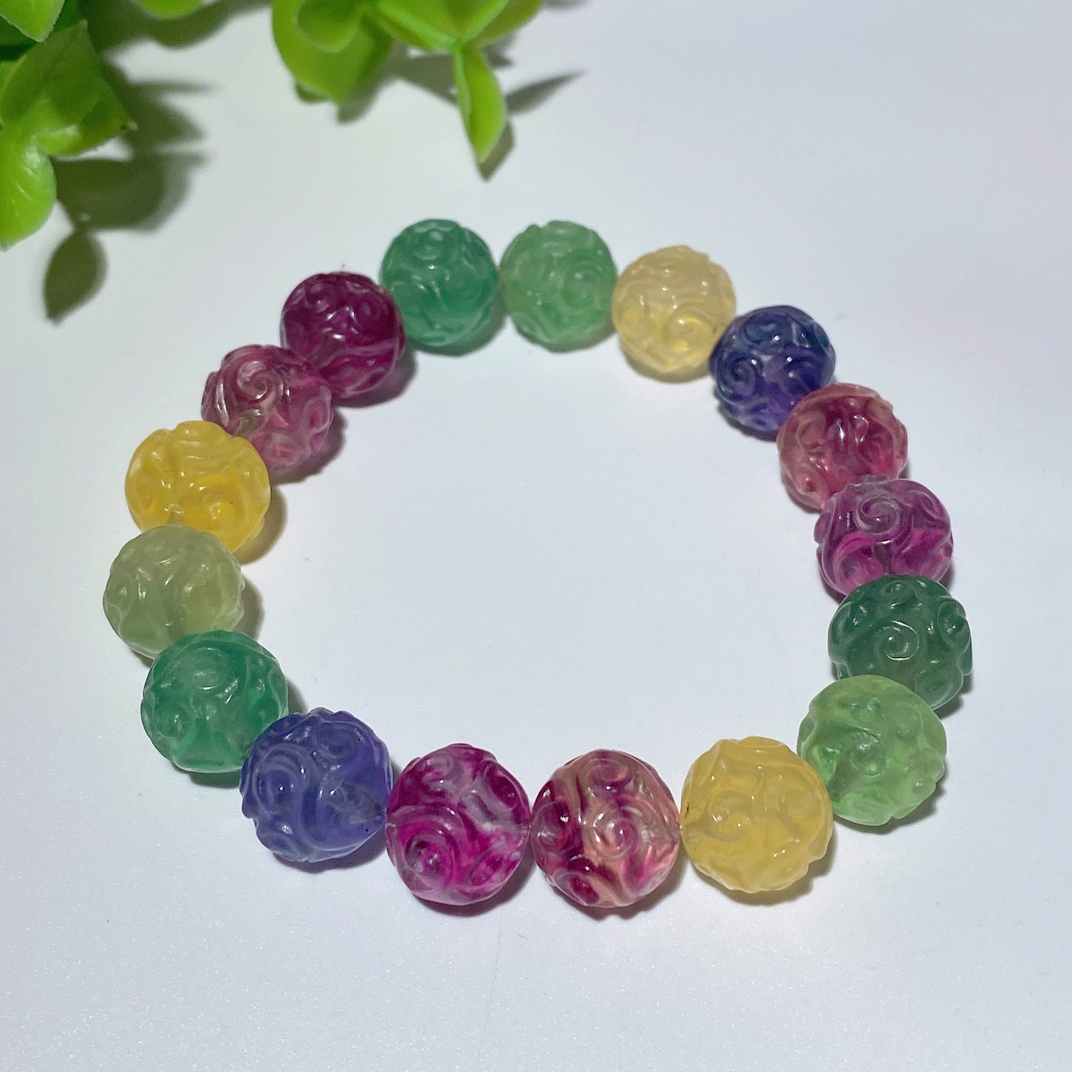 8-20mm Mixed Crystal Spiritual Bracelet for Healing Balance
