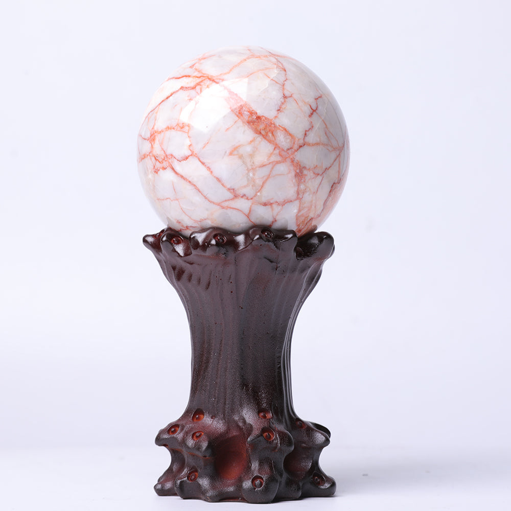 Présentoir en cristal de résine de 8,5 cm pour décoration de guérison