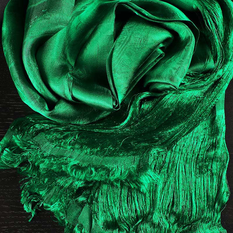 Écharpe tibétaine en soie Khata, 5 couleurs, pour une décoration zen