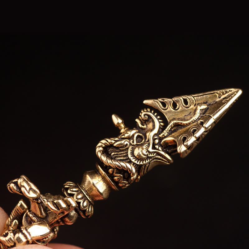 Collier pendentif de pouvoir spirituel Ganesh Dorje Vajra