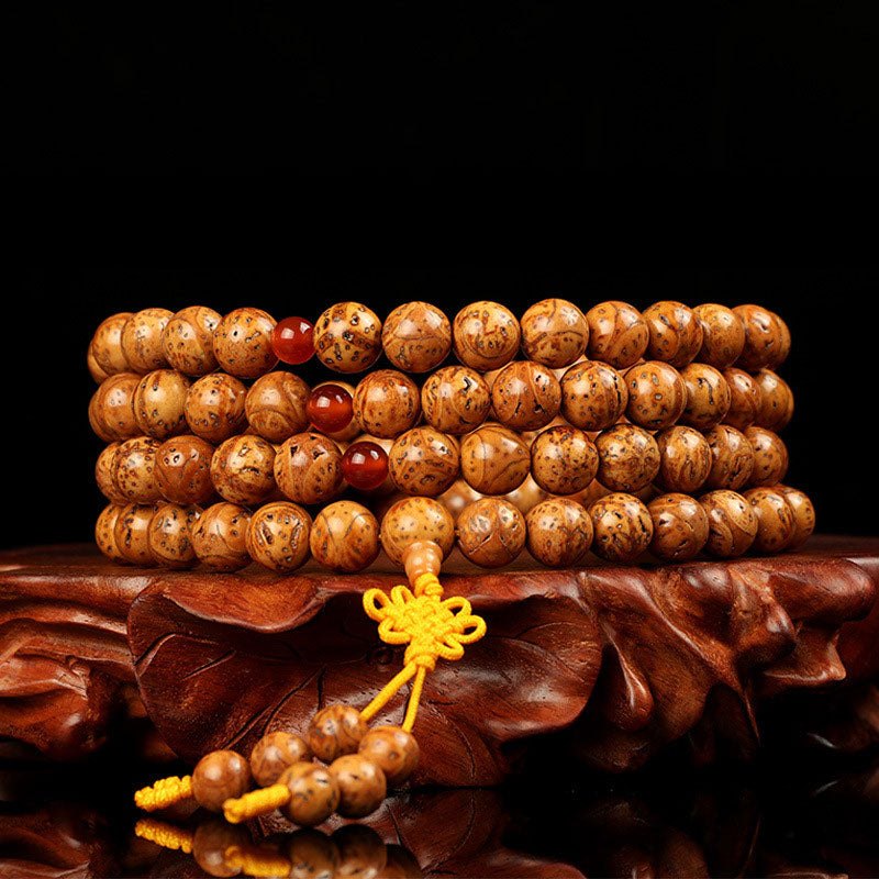 12mm Bodhi Seed Wisdom Bracelet for Meditation and Awareness