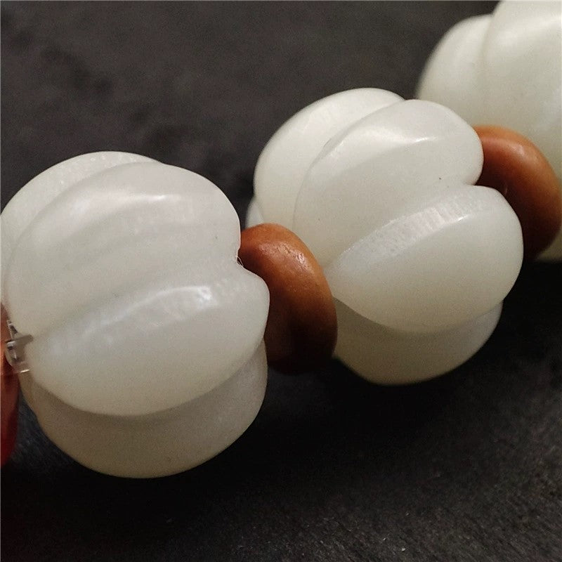 Bracelet d'harmonie en agate graine de Bodhi pour la sagesse spirituelle