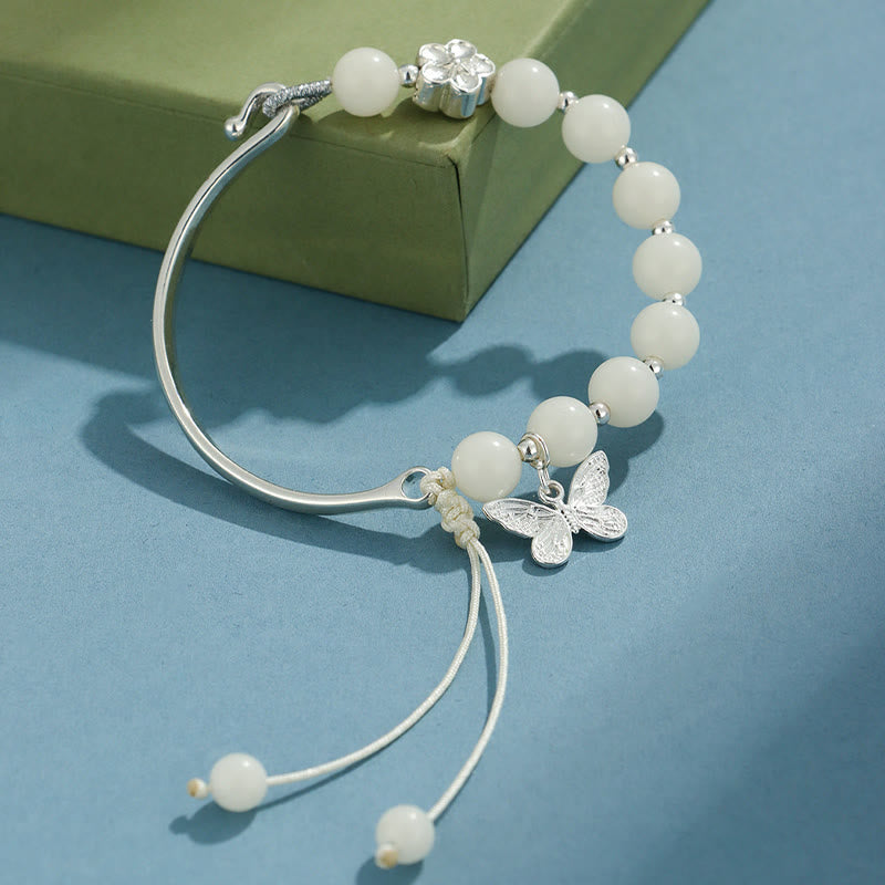 Bracelet Bodhi Seed Lotus 8 mm pour la chance et la richesse