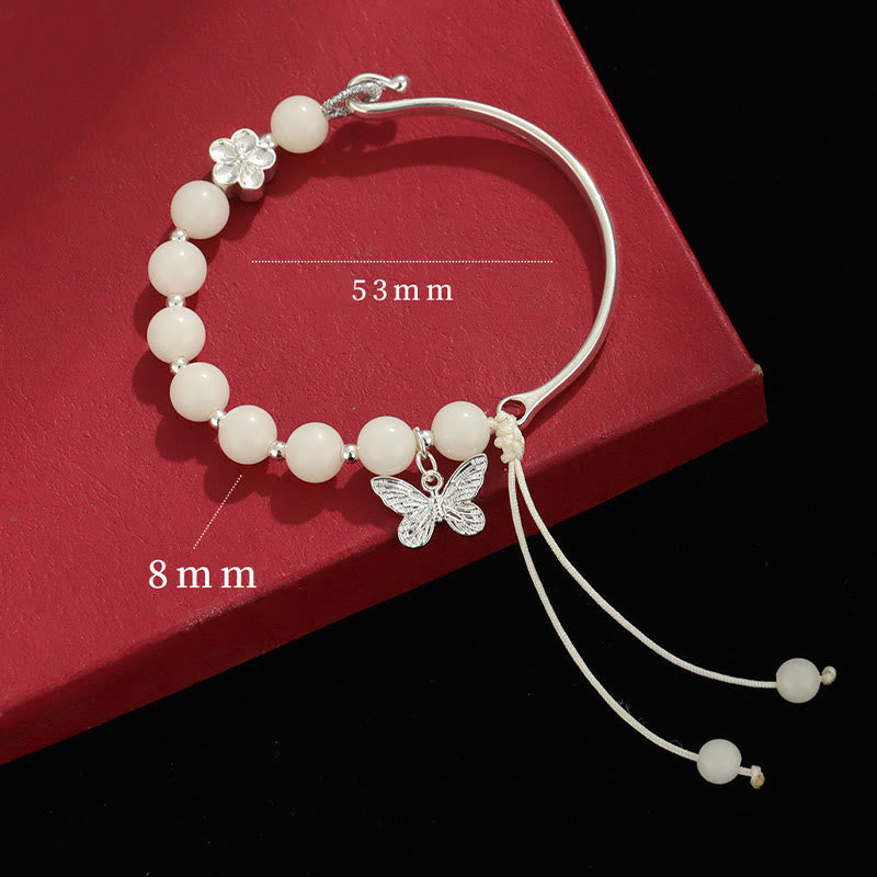 Bracelet Bodhi Seed Lotus 8 mm pour la chance et la richesse
