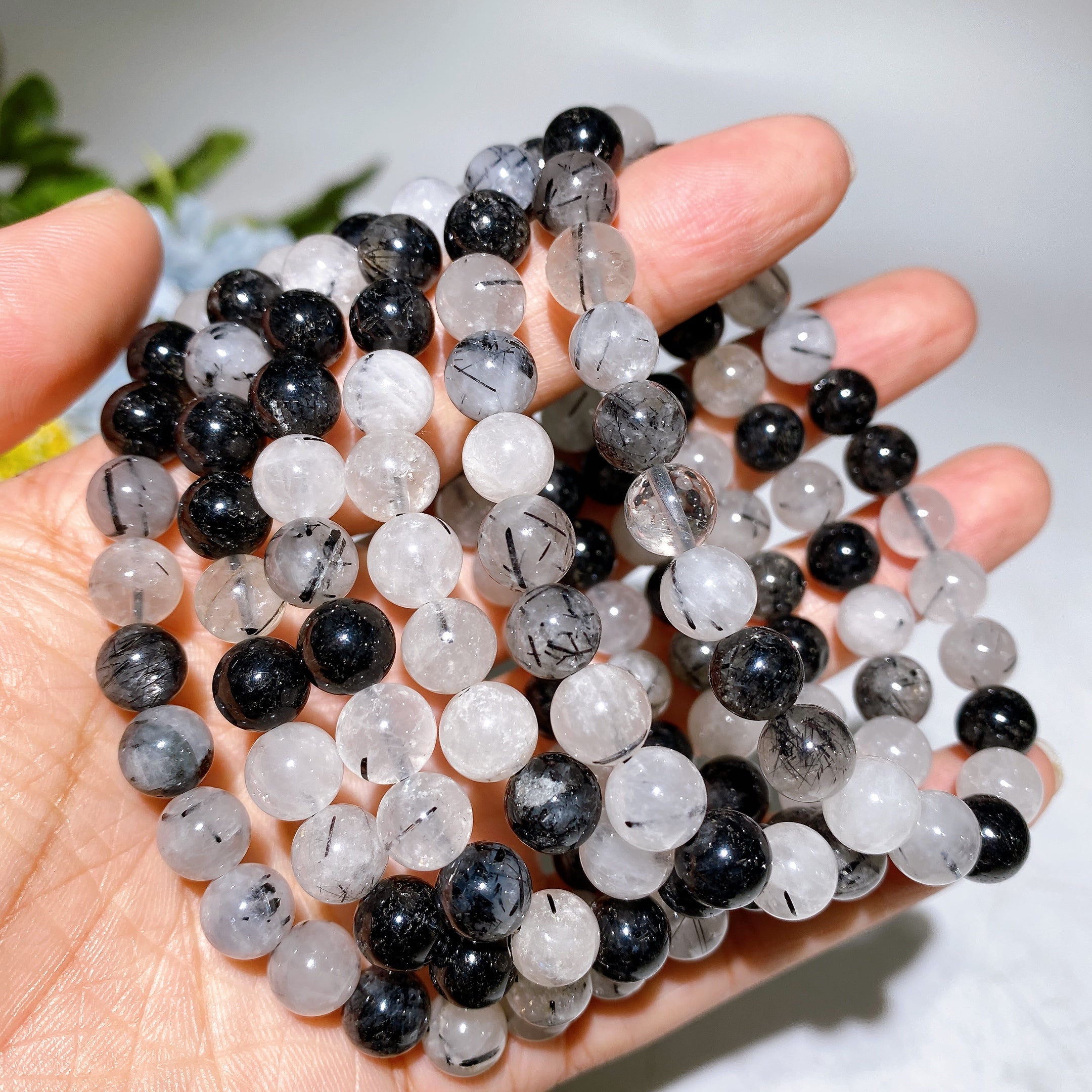 8mm Crystal Healing Bracelet for Spiritual Protection