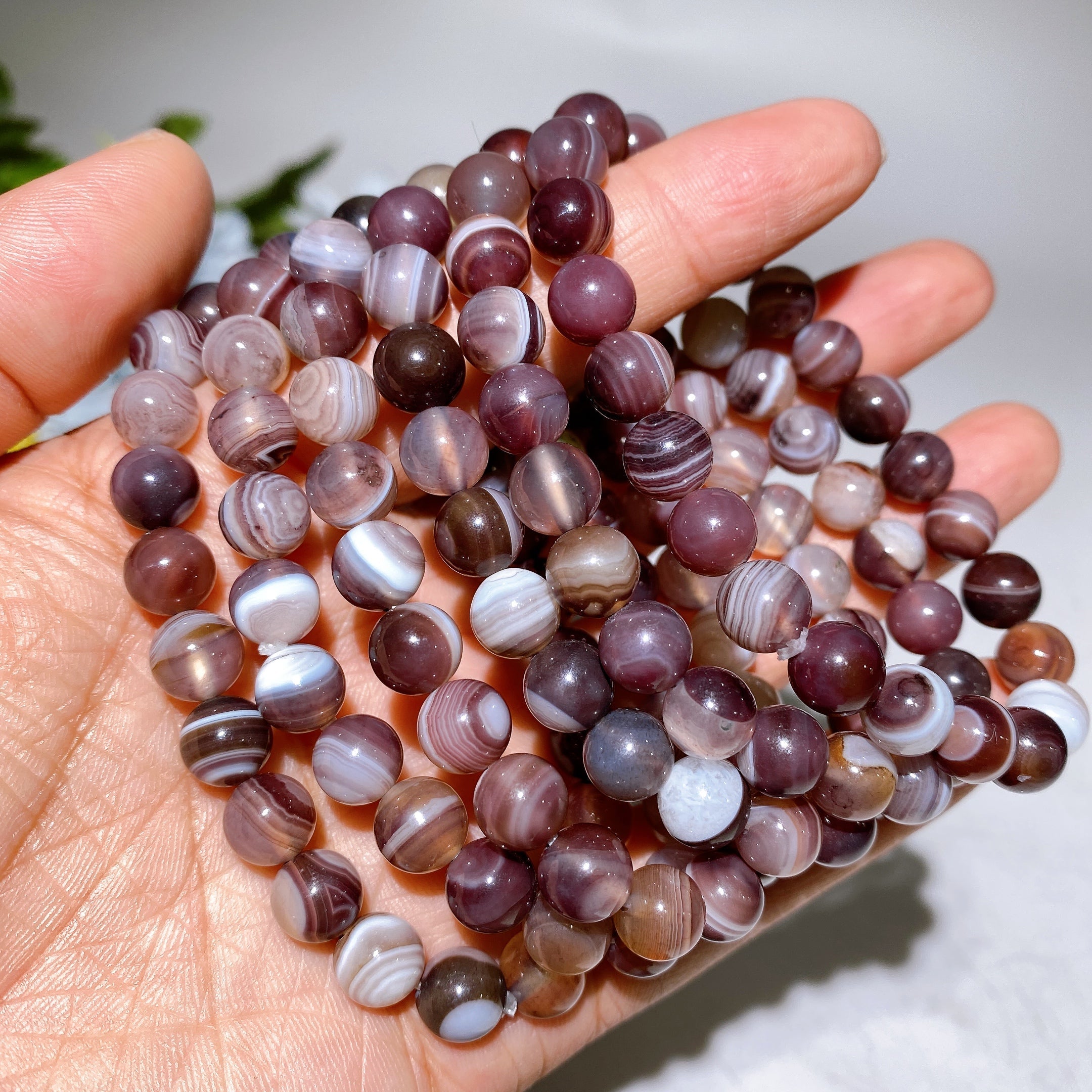 8mm Crystal Healing Bracelet for Spiritual Protection