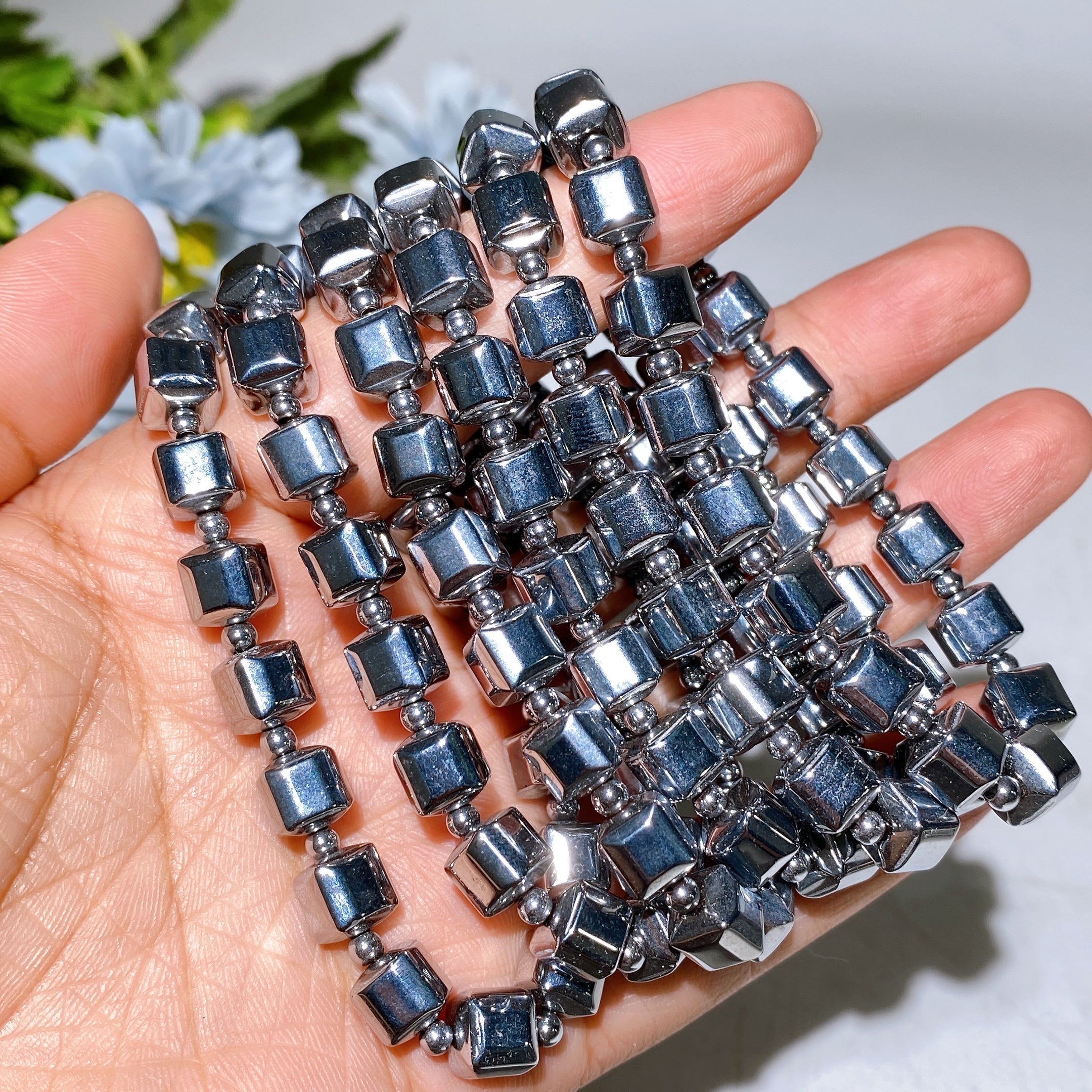8mm Crystal Healing Bracelet for Spiritual Protection